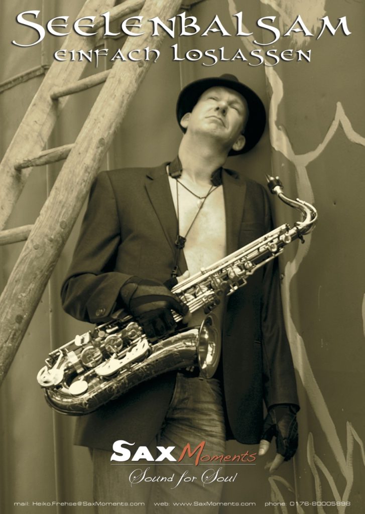 Heiko Frehse, Saxophonist & Freier Redner rund um Hamburg, Bremen und Hannover.