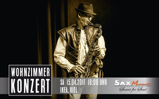 Heiko Frehse, Saxophonist & Redner für Live-Musik-Events in Kiel und Umgebung.