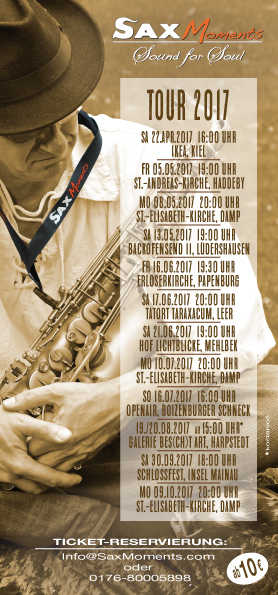 Heiko Frehse, Saxophonist & Redner für Live-Musik-Events in Nord-Niedersachsen.