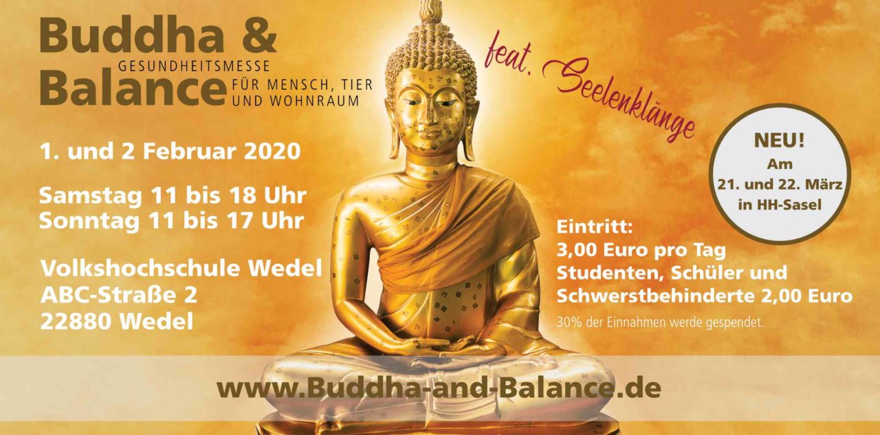 Gesundheitsmesse „Buddha & Balance feat. Seelenklänge mit dem Saxophon in Wedel.